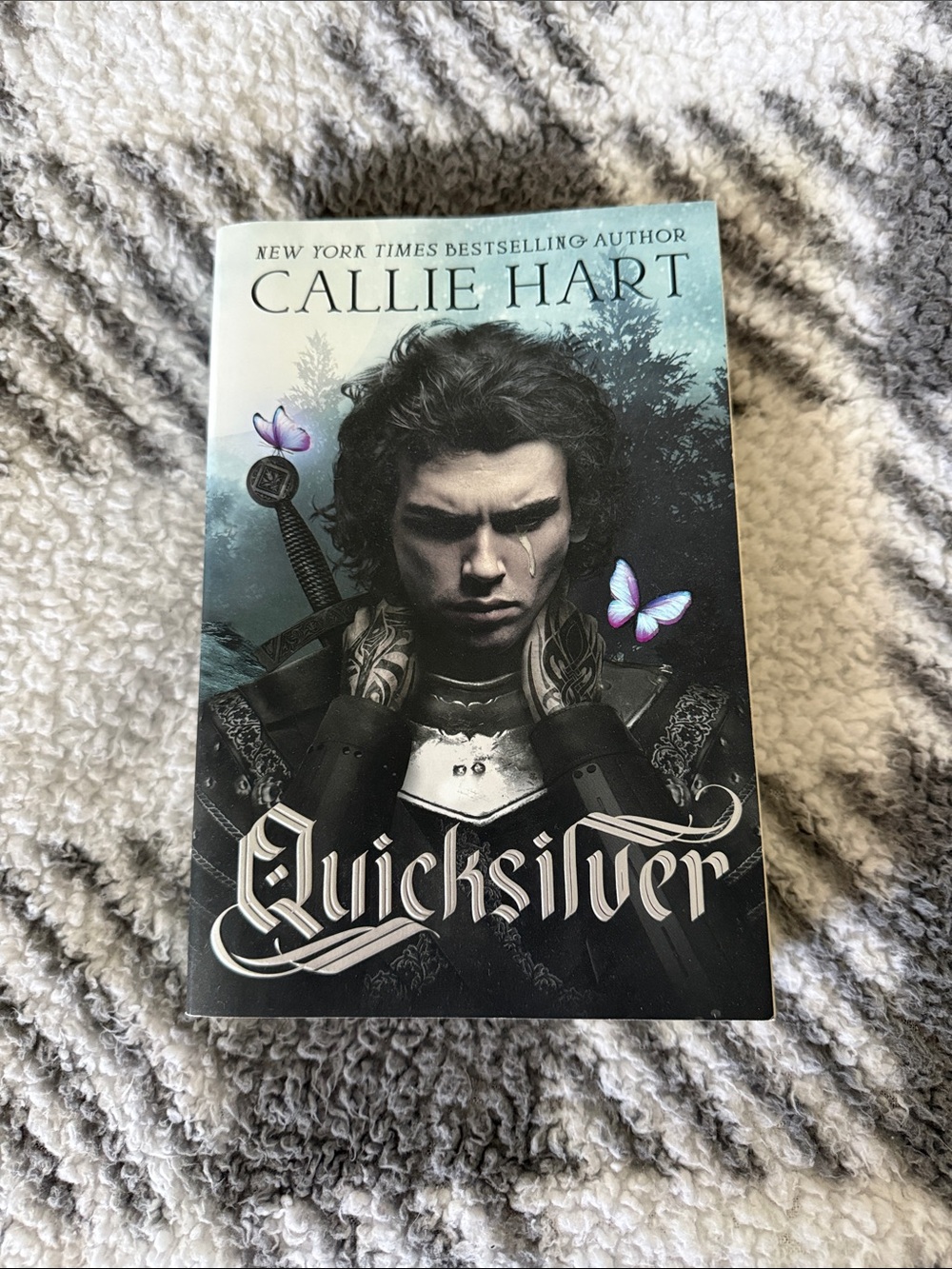 Callie Hart - Quicksilver (Paperback) - Teal, Black, White